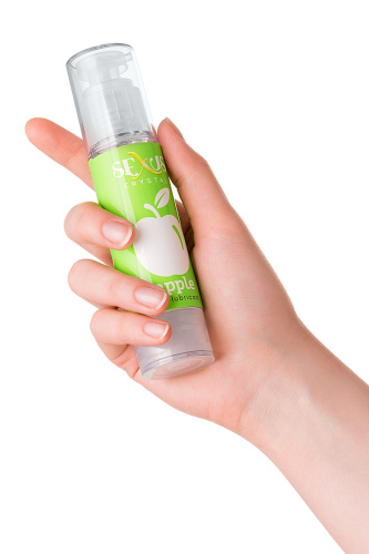 Увлажняющая смазка Sexus с ароматом яблока 60 мл фото 2