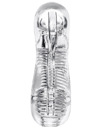 Прозрачный мастурбатор Lingam Indira фото 5