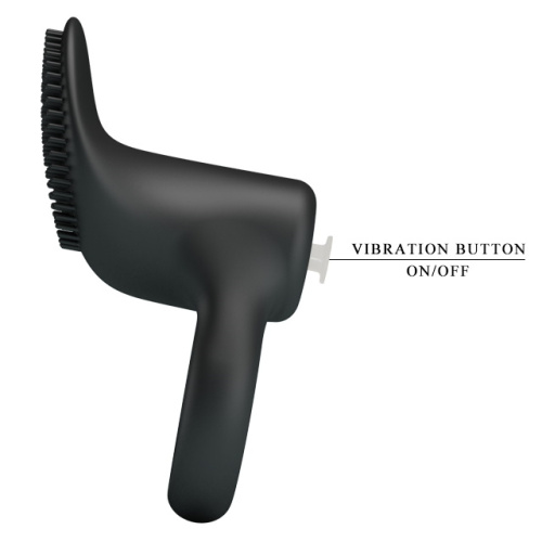 Виброкольцо с клиторальным стимулятором Pretty Love Cobra фото 5