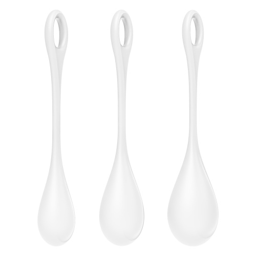 Вагинальные шарики Satisfyer Yoni Power 1 белые фото 3