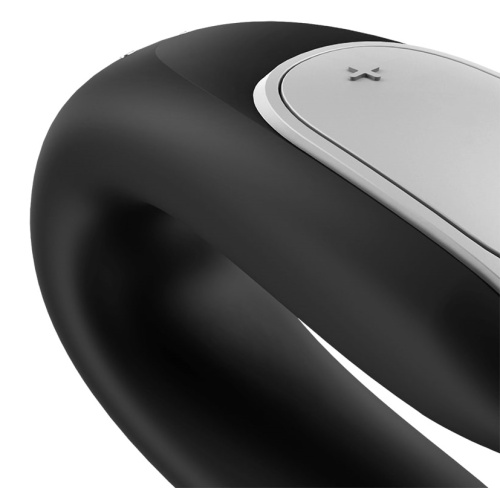 Смарт-стимулятор для пар Satisfyer Double Fun черный фото 11