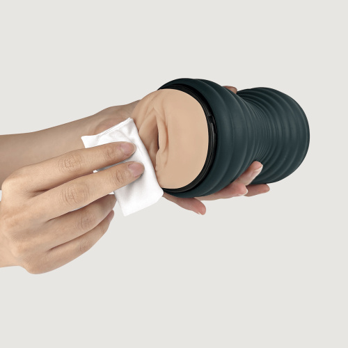 Вагина-мастурбатор с эффектом памяти Siltex Ultra Adrien Lastic фото 9