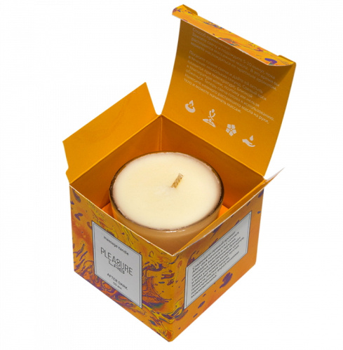 Массажная аромасвеча Pleasure Lab After Dark с ароматом бренди 50 мл фото 4