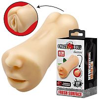 Двусторонний мастурбатор Crazy Bull Gemini вагина и ротик