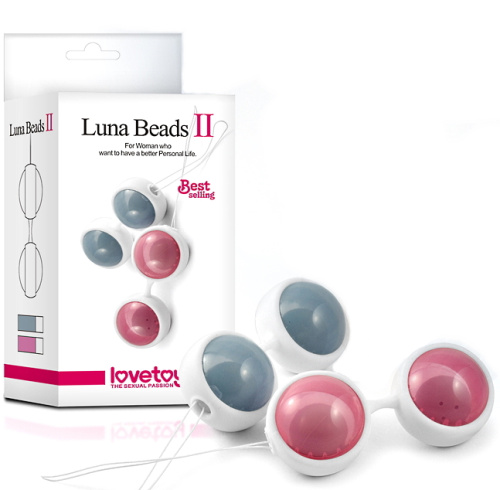 Шарики для тренировок Luna Beads голубые фото 2