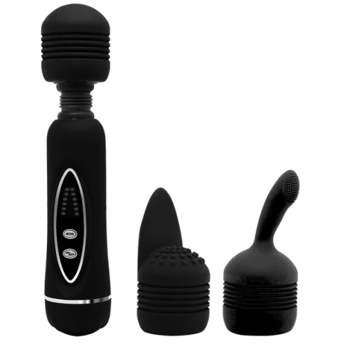 Вибромассажер Power Wand с дополнительными насадками фото 6