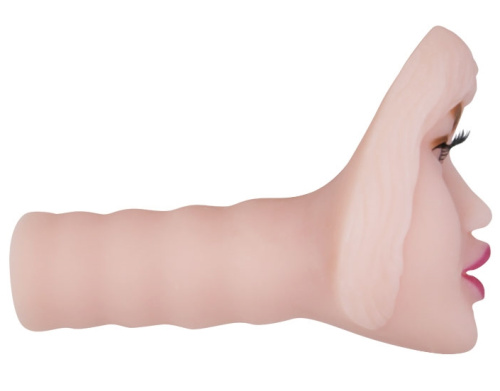 Лицо ротик-мастурбатор с вибрацией Passion Lady Temptation фото 4