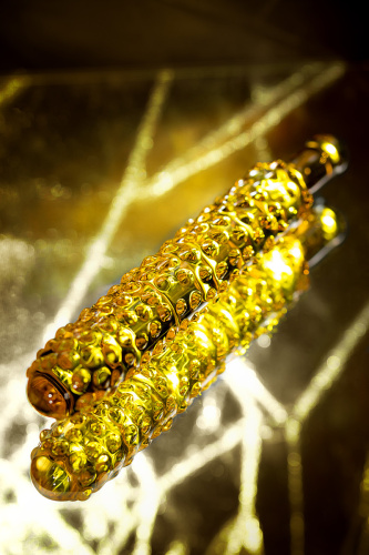 Стеклянный фаллоимитатор 18 см фото 6