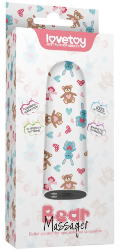 Универсальный мини вибратор Bear Massager фото 11