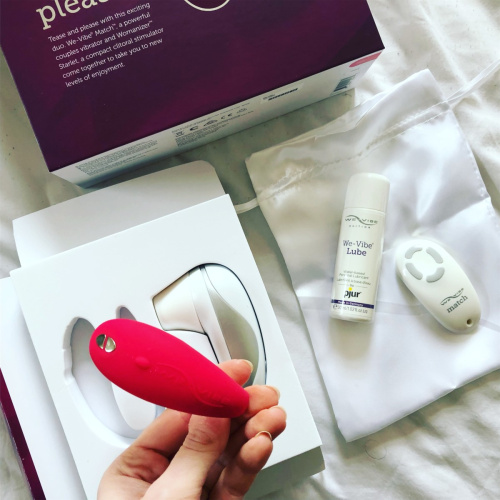 Набор We-vibe Match для пар + вакуумный стимулятор Starlet фото 7