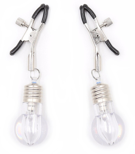 Светящиеся зажимы для сосков с лампочками