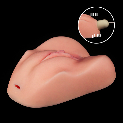 Вагина и анус с вибрацией Melissa Jacobs Pet Pussy фото 4