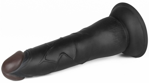 Страпон черный Easy Strapon Set 19 см фото 4