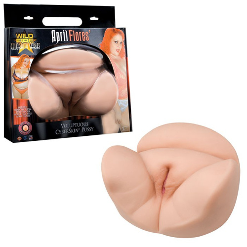 Большая вагина толстушки April Flores фото 3