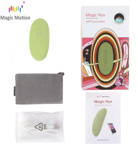 Смарт-вибратор в трусики Magic Motion Nyx зеленый фото 11