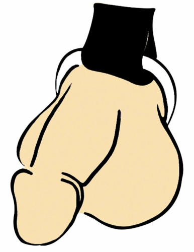 Кожаная мужская сбруя с эрекционным кольцом Zado Fetish фото 5