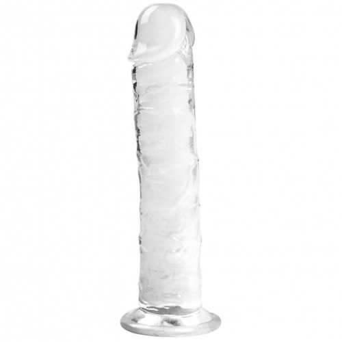 Прозрачный фаллос на присоске Intergalactic Distortion 18 см фото 2