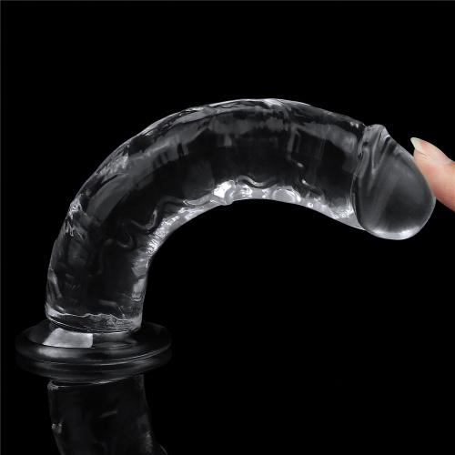 Прозрачный фаллоимитатор Lovetoy Flawless Clear Dildo 18 см фото 8