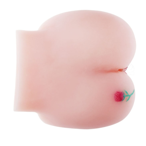 Мастурбатор вагина и попка в Догги стиле с татуировкой розы фото 8