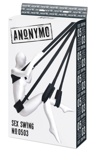 Подвесные секс качели Anonymo велюровые фото 8
