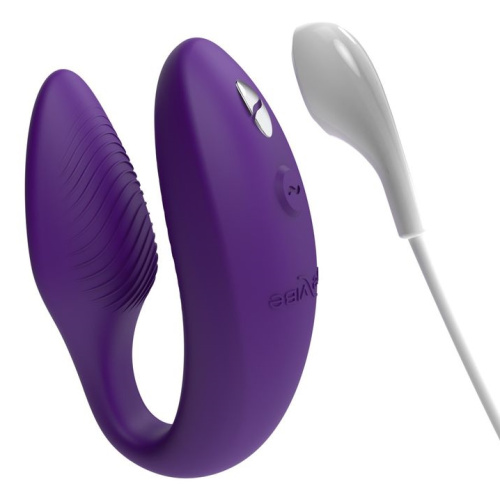 Смарт-вибромассажер для пар We-Vibe Sync 2 фиолетовый фото 8