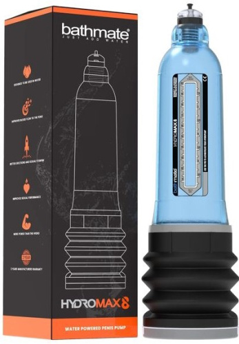 Гидропомпа Bathmate HydroMax8 Aqua синяя