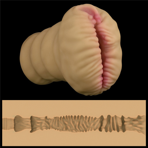 Рельефный мастурбатор Aliens Pie Masturbator 2 фото 7