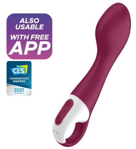Смарт-вибратор с подогревом для зоны G Satisfyer Hot Spot фото 2