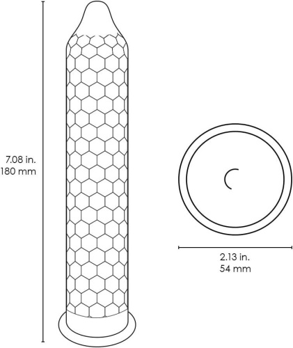 Презервативы Lelo Hex 3 шт фото 6