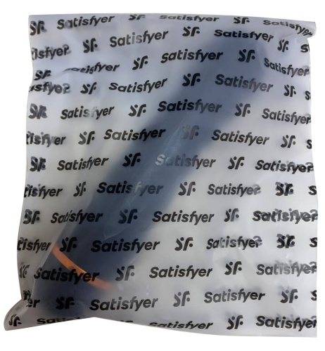 Вибратор с ребристой поверхностью Satisfyer Eis черный фото 5