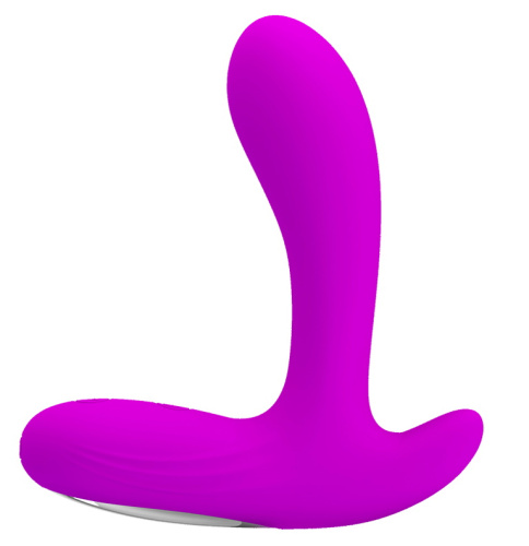 Перезаряжаемый стимулятор простаты с вибрацией Backie розовый фото 2