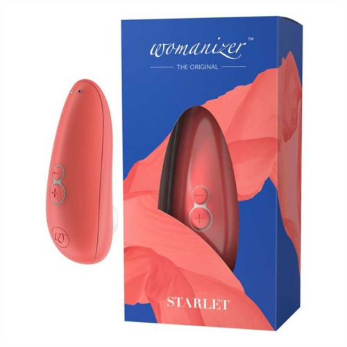 Бесконтактный клиторальный стимулятор Womanizer Starlet 2, коралловый фото 5