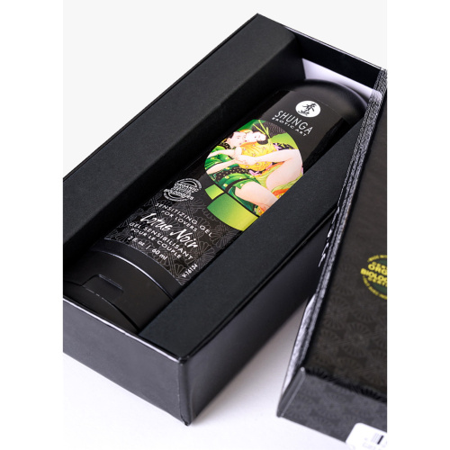 Возбуждающий гель для пар Shunga Черный Лотос 60 мл фото 3