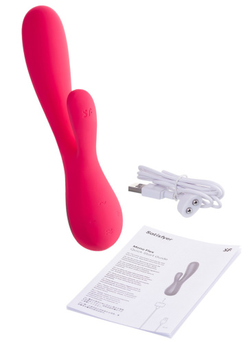 Смарт-вибратор Satisfyer Mono Flex красный фото 10