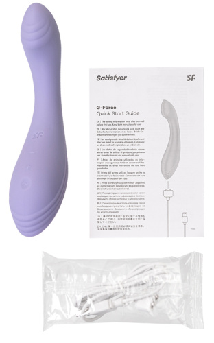 Сиреневый вибратор для точки G Satisfyer G-Force фото 9