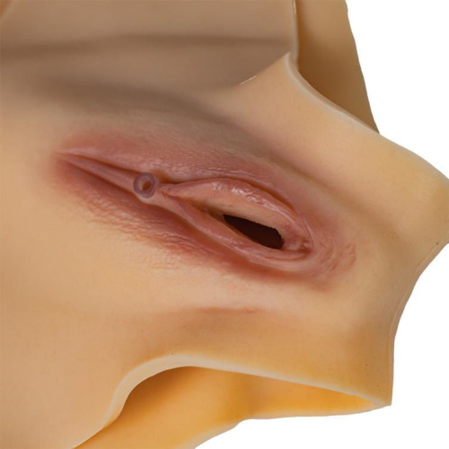 Накладная вагина с полостью для пениса фото 4