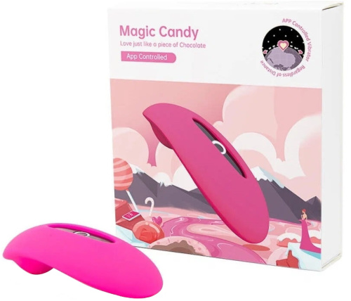 Музыкальный смарт-стимулятор клитора Magic Motion Candy фото 12
