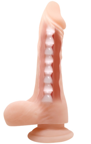 Фаллоимитатор с хребтом Strong Cock 22 см фото 4