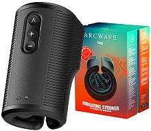 Вибромастурбатор с открытым рукавом и уплотняющим кольцом ArcWave Zing