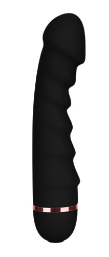 Вибратор с ребристой поверхностью Satisfyer Eis черный фото 2