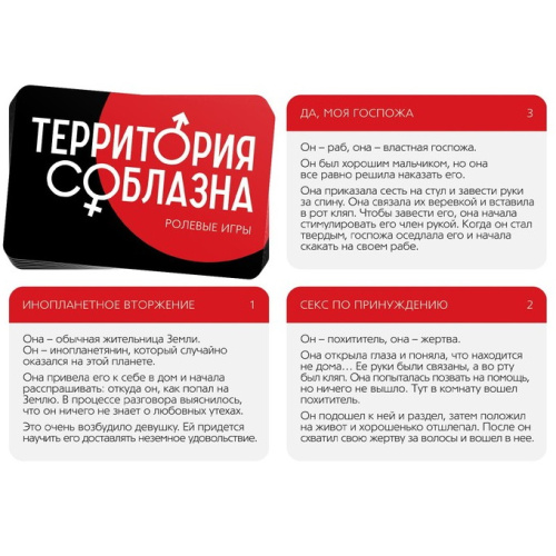 Эротическая игра Территория соблазна. Жгучая страсть + кляп, веревка фото 2