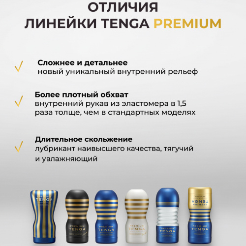 Мастурбатор Tenga Premium Original Vacuum Cup фото 6