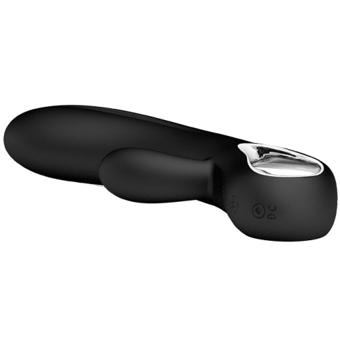 Перезаряжаемый вибратор Pretty Love Elmer с клиторальным стимулятором фото 5