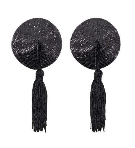 Черные пэстисы с кисточками