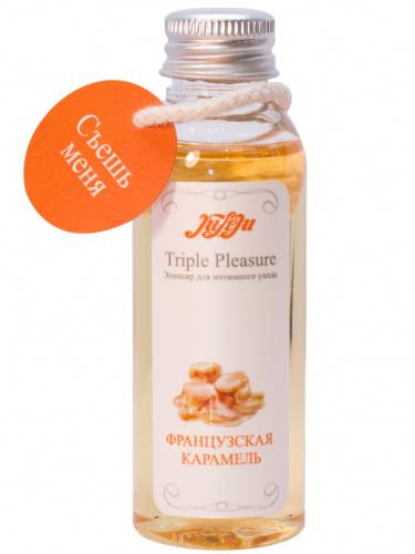 Согревающий интимный эликсир со вкусом Французская Карамель 65 гр фото 2