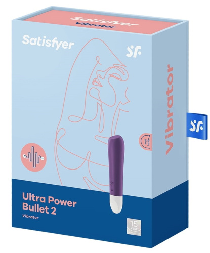 Мини вибратор Satisfyer Ultra Power Bullet 2 фиолетовый фото 9
