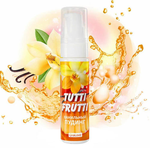 Оральный гель Tutti-Frutti ванильный пудинг 30 гр (срок годности 12.2026)