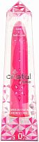 Розовый вибратор со стразами Cristal 6x Vibe Rose 18 см