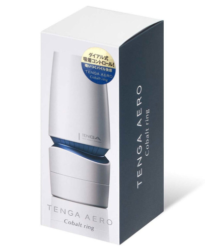 Мастурбатор с имитацией орального секса Tenga Aero Cobalt Ring фото 11