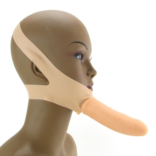 Страпон из латекса с креплением на голову фото 2